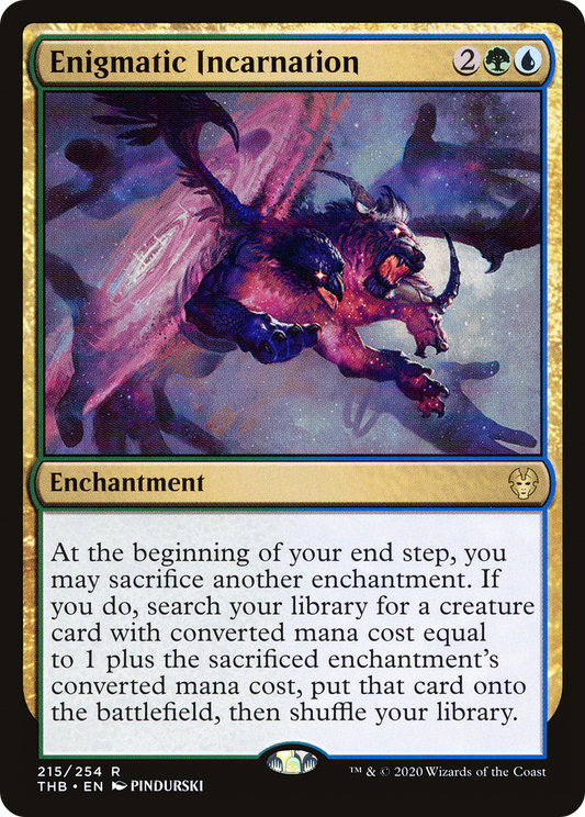 Enigmatic Incarnation [Theros Beyond Death] Foil