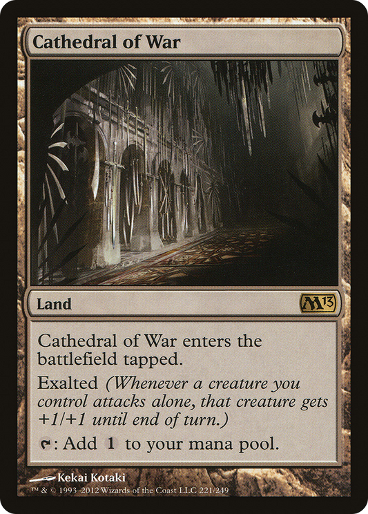 Cathedral of War [Magic 2013] Foil