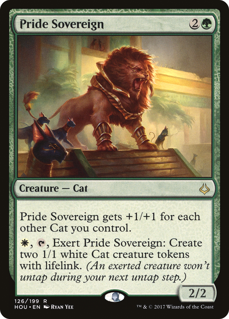 Pride Sovereign (126) Foil - Hour of Devastation
