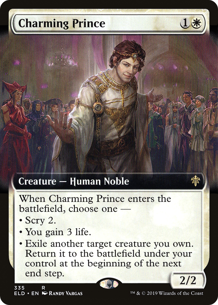 Charming Prince (Extended Art) [Throne of Eldraine] Foil