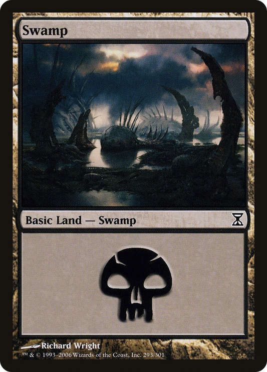 Swamp (293) [Time Spiral] Foil