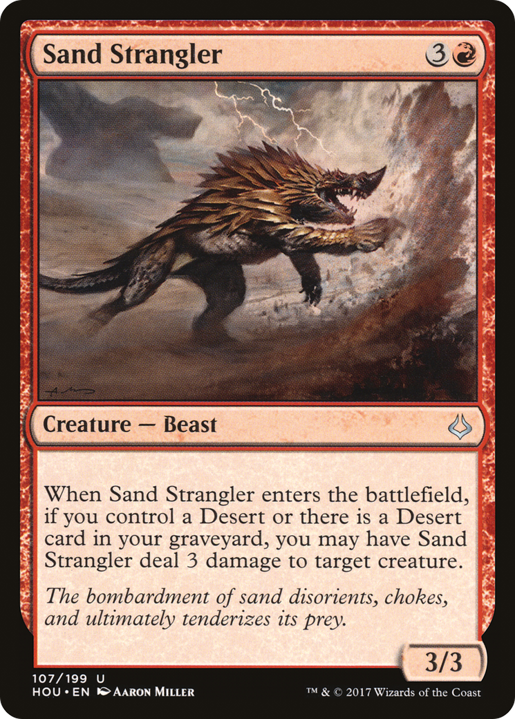 Sand Strangler (107) Foil - Hour of Devastation