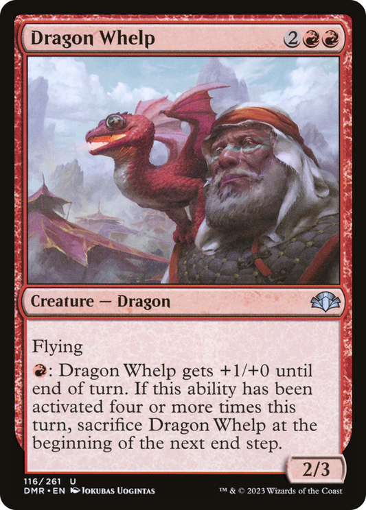 Dragon Whelp [Dominaria Remastered] Foil