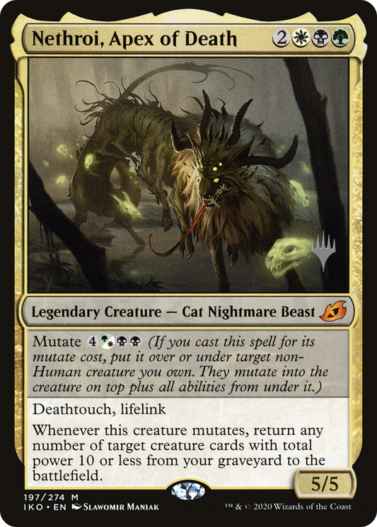 Nethroi, Apex of Death (Promo Pack) [Ikoria: Lair of Behemoths Promos] Foil