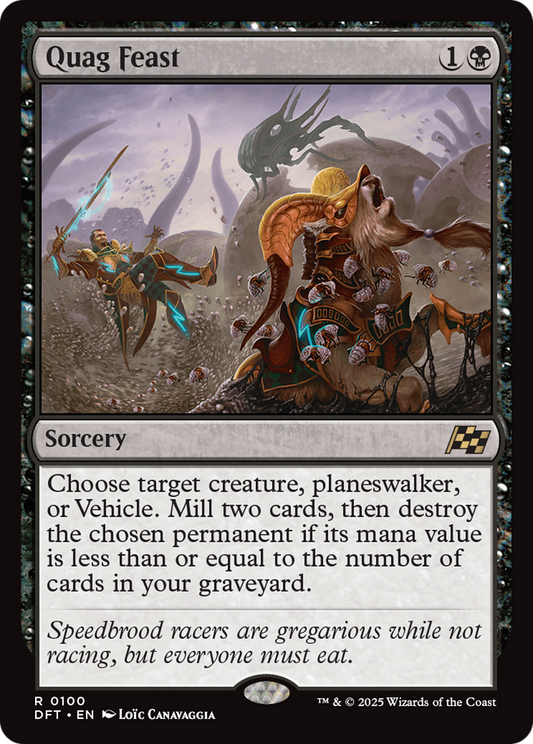Quag Feast Foil (100) - Aetherdrift