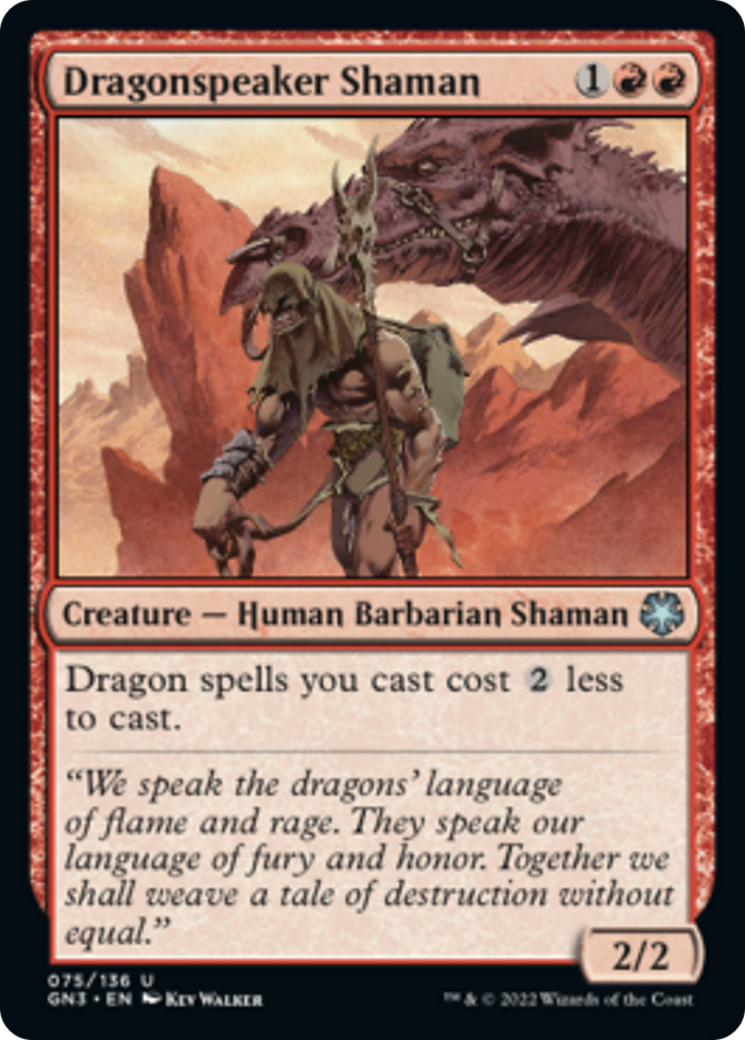 Dragonspeaker Shaman [Game Night: Free-for-All] | Silver Goblin