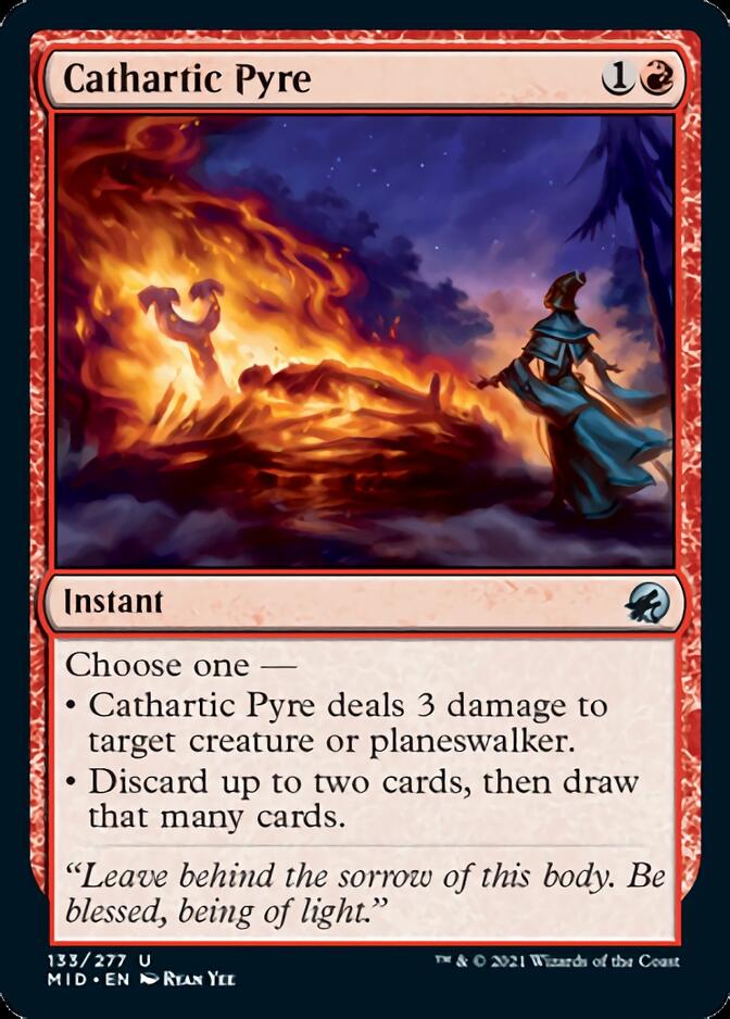 Cathartic Pyre [Innistrad: Midnight Hunt] | Silver Goblin