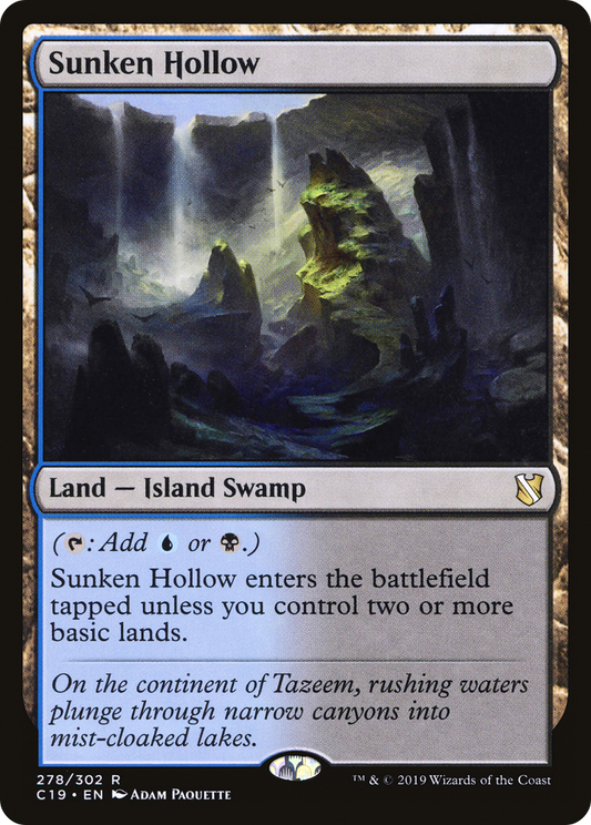 Sunken Hollow (278) - Commander 2019