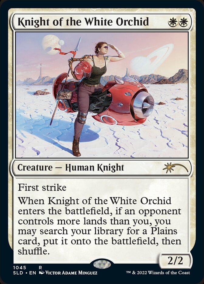 Knight of the White Orchid [Secret Lair Drop Series] | Silver Goblin