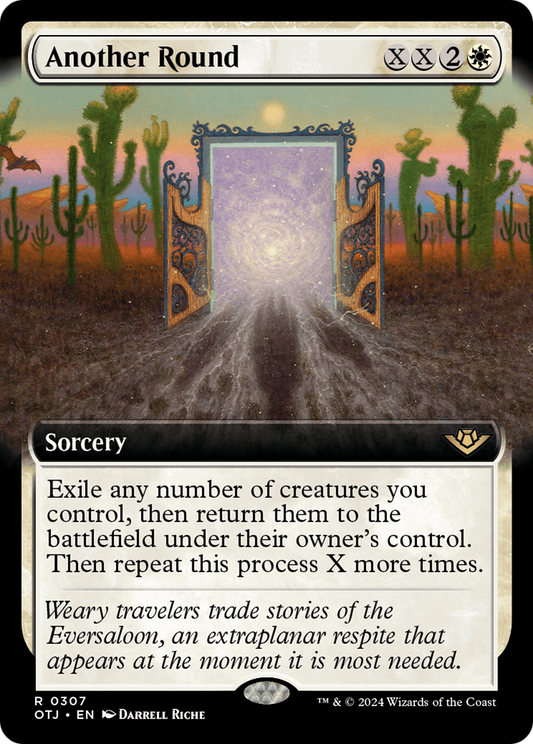 Another Round (Extended Art) [Outlaws of Thunder Junction] Foil