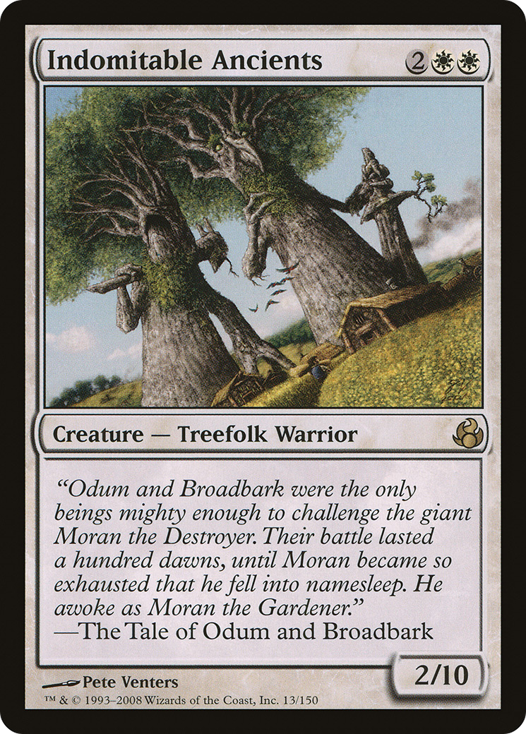 Indomitable Ancients (013) Foil - Morningtide