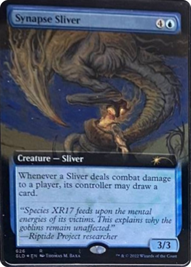 Synapse Sliver (Extended Art) [Secret Lair Drop Series] | Silver Goblin