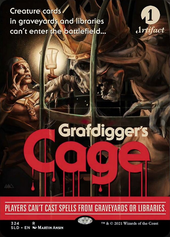 Grafdigger's Cage [Secret Lair Drop Series] | Silver Goblin