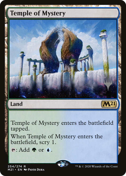 Temple of Mystery (Promo Pack) [Core Set 2021 Promos] Foil