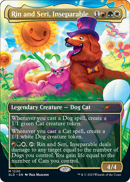 Rin and Seri, Inseparable (Borderless) [Secret Lair Drop Series] Foil