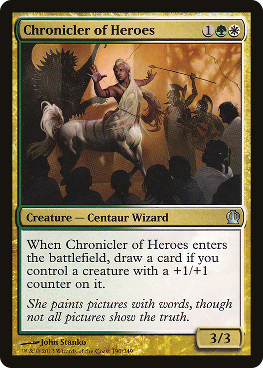 Chronicler of Heroes [Theros] Foil