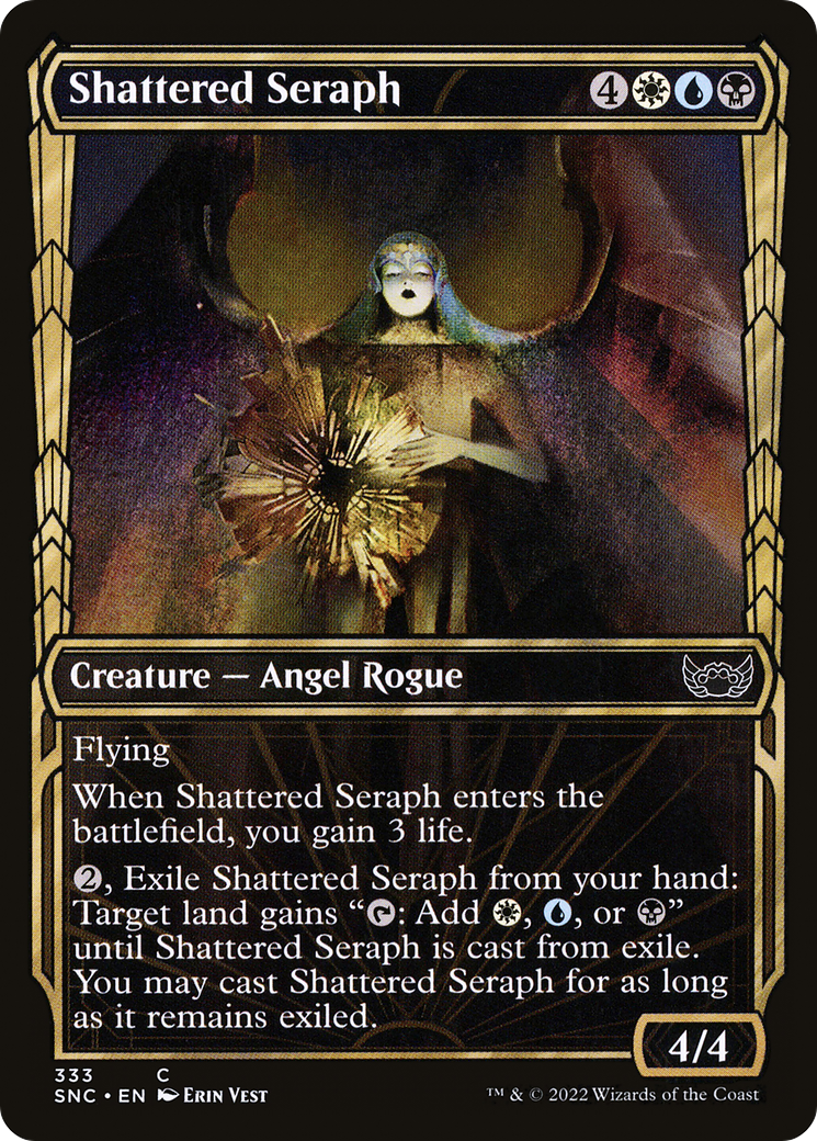 Shattered Seraph (Showcase Golden Age) [Streets of New Capenna] Foil