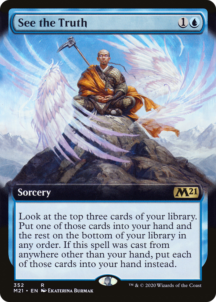 See the Truth (Extended Art) (352) - Core Set 2021
