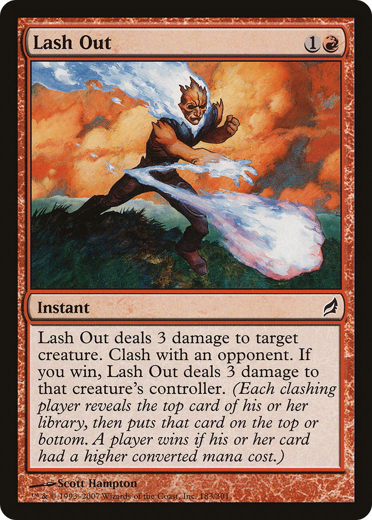 Lash Out [Lorwyn] Foil