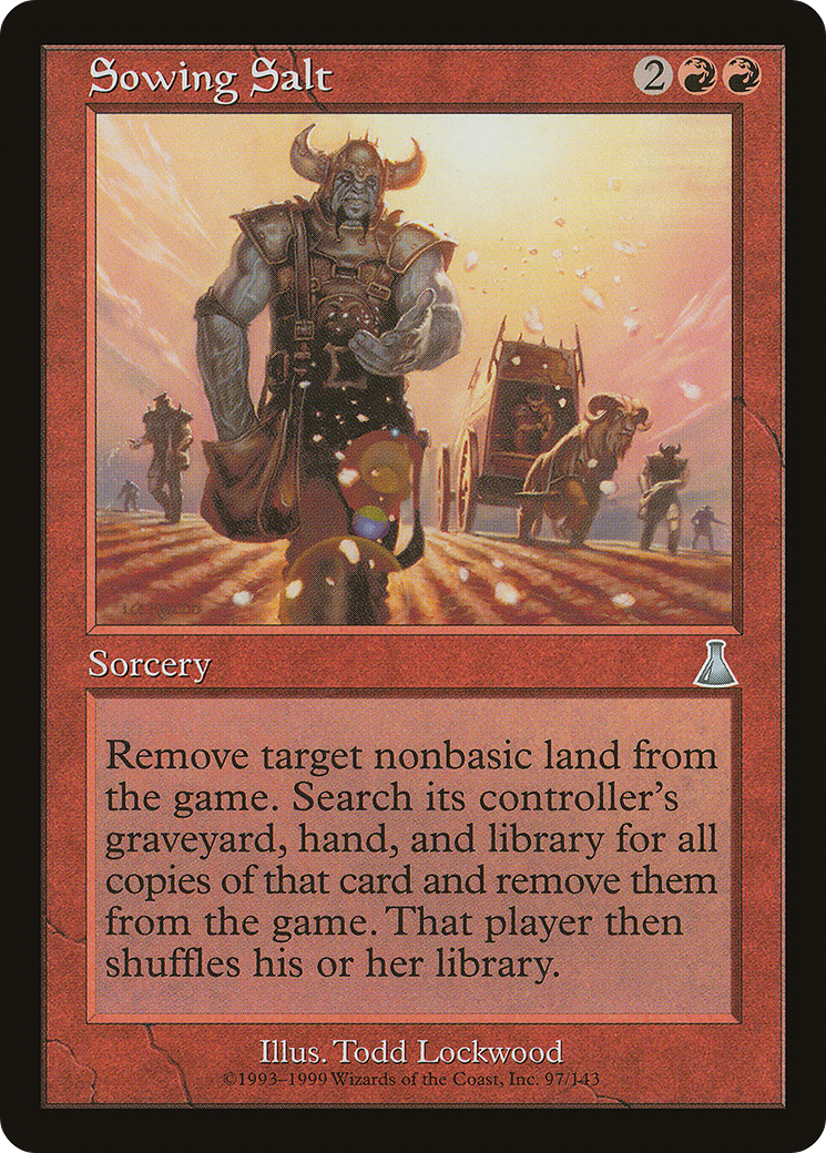 Sowing Salt [Urza's Destiny] Foil