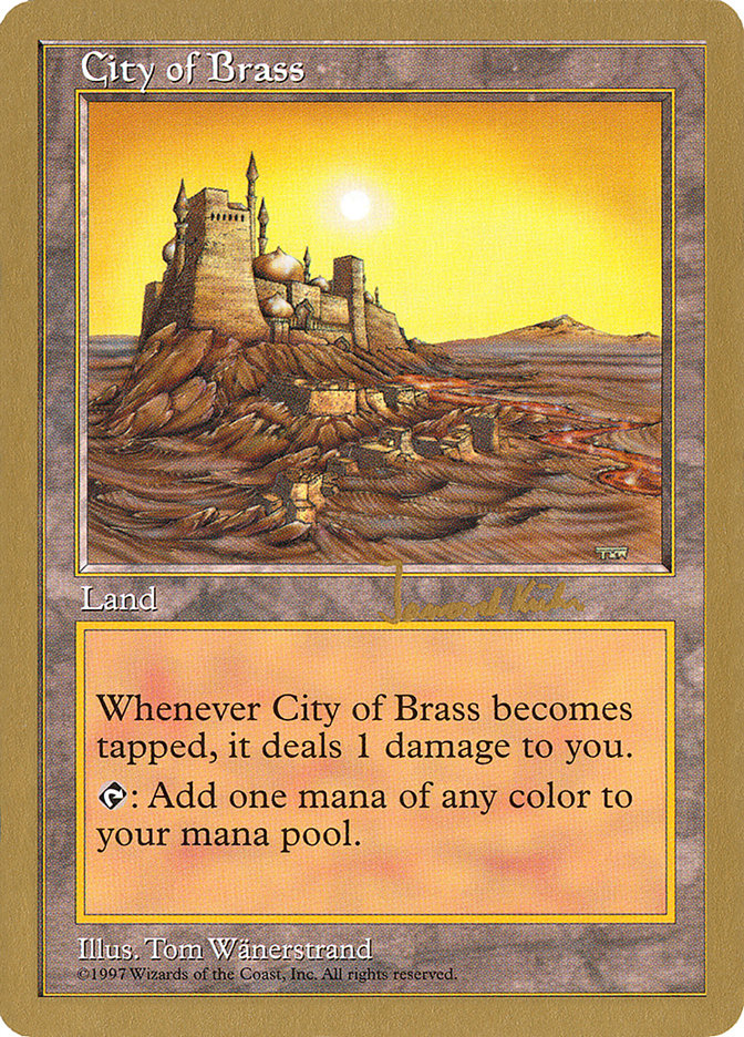 City of Brass (Janosch Kuhn) [World Championship Decks 1997] | Silver Goblin