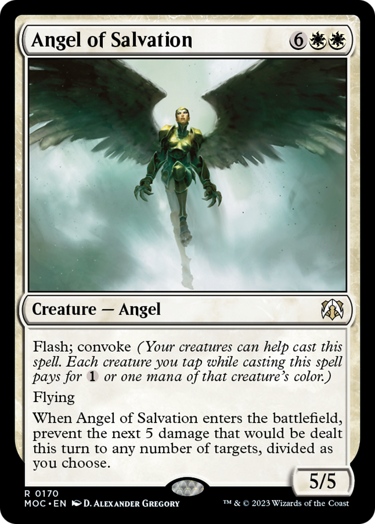 Angel of Salvation [March of the Machine Commander] | Silver Goblin