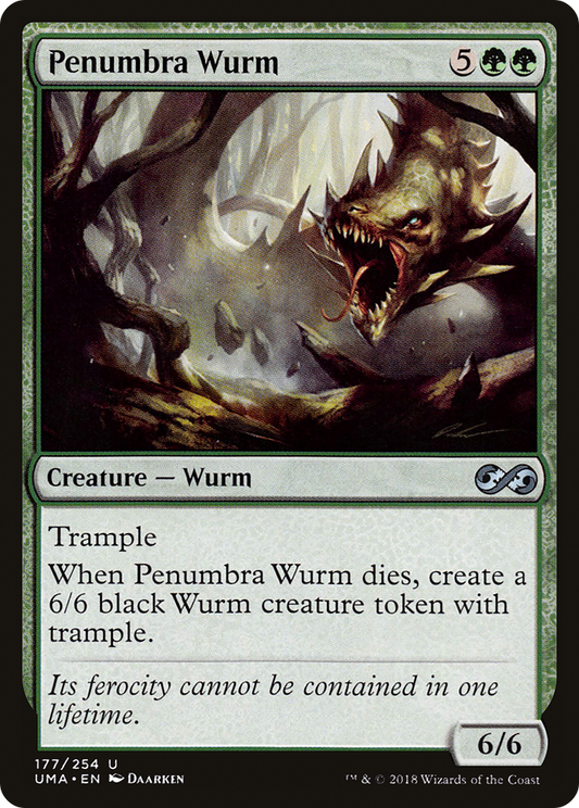 Penumbra Wurm (177) - Ultimate Masters Foil