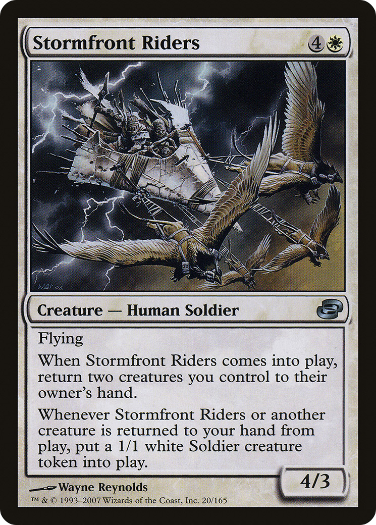 Stormfront Riders (020) Foil - Planar Chaos
