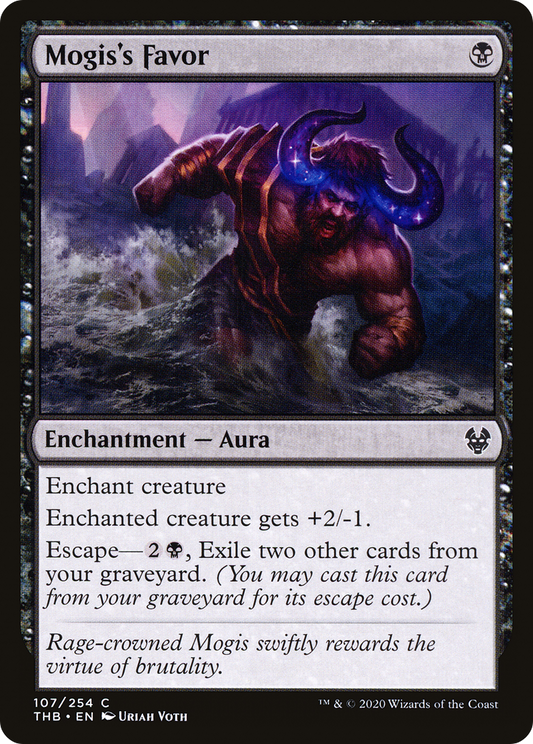 Mogis's Favor [Theros Beyond Death] Foil