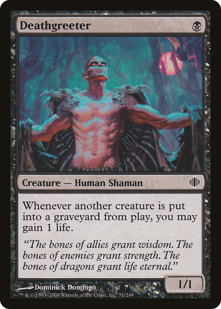 Deathgreeter (071) - Shards of Alara Foil