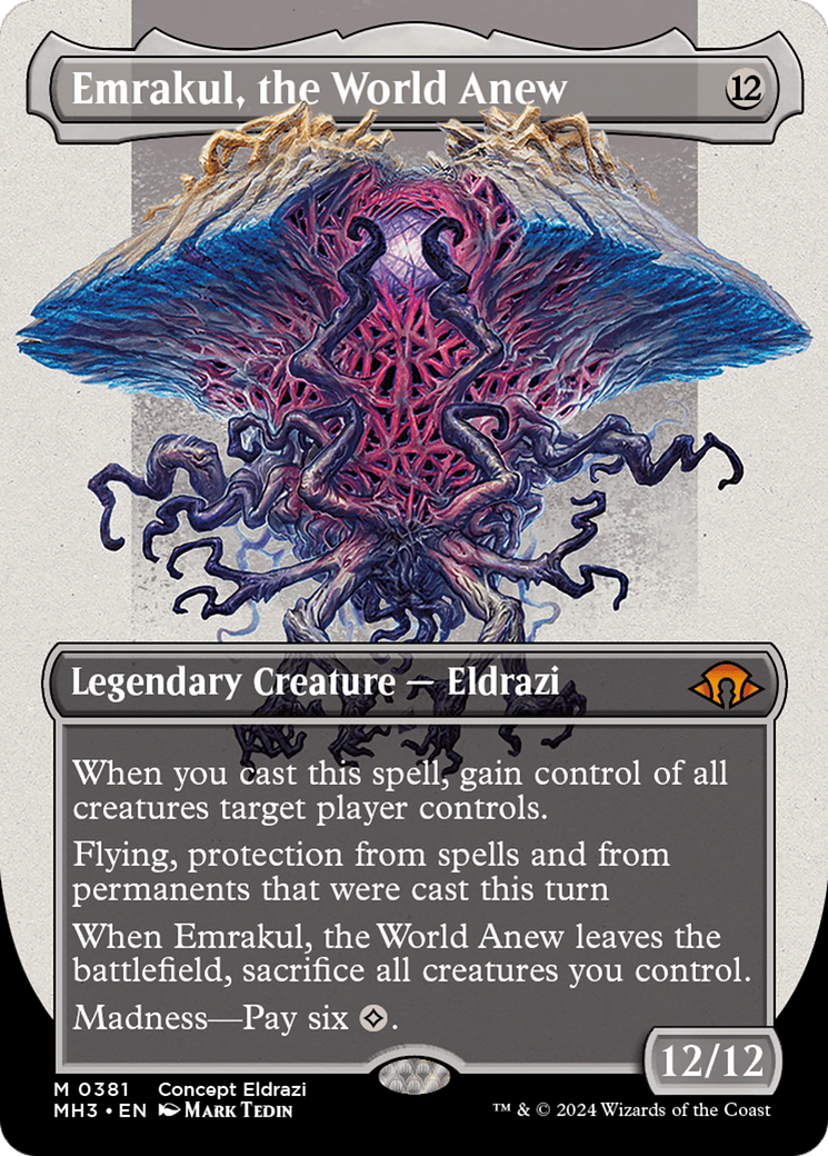 Emrakul, the World Anew (Borderless) [Modern Horizons 3] Foil