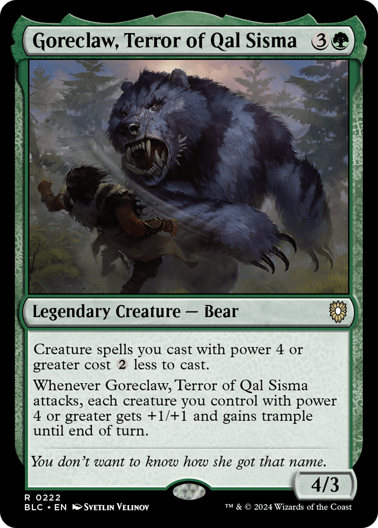 Goreclaw, Terror of Qal Sisma (222)