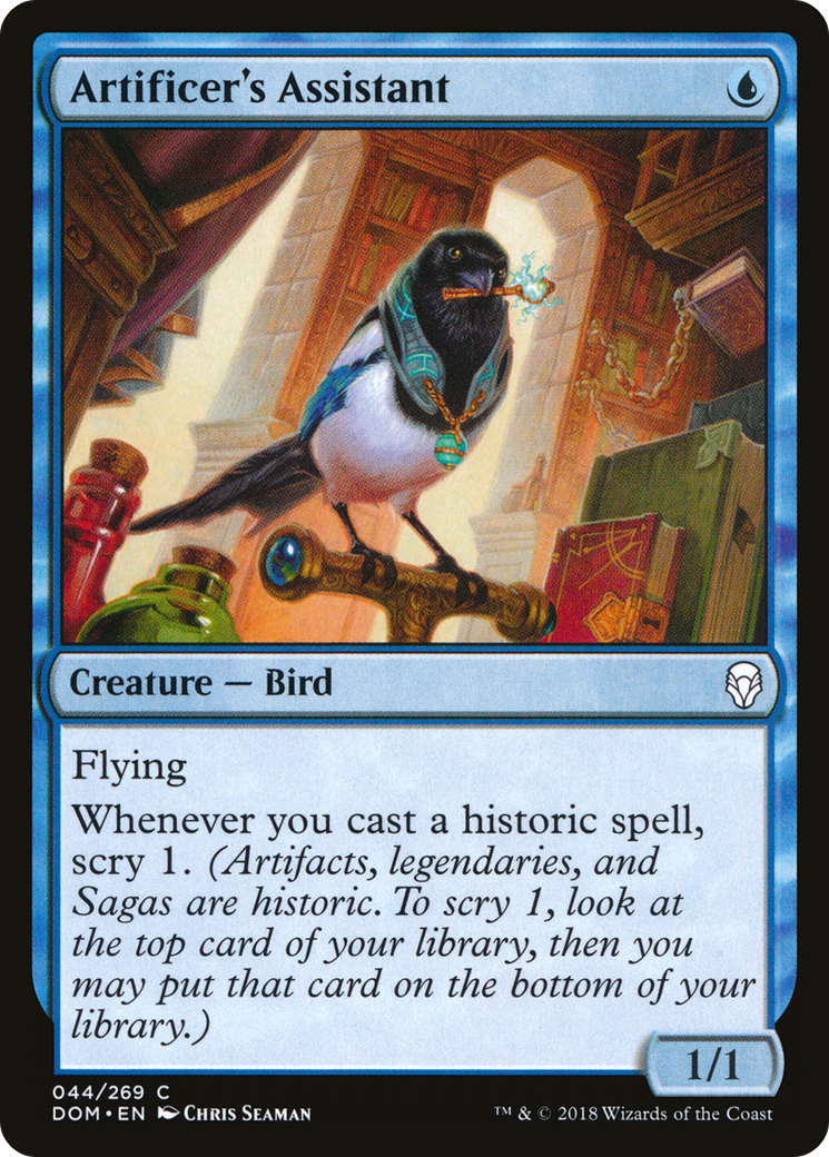 Artificer's Assistant [Dominaria] Foil