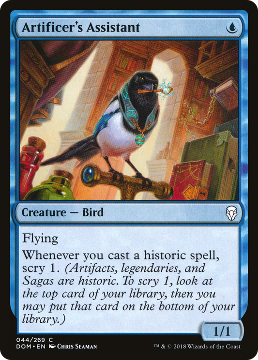 Artificer's Assistant [Dominaria] Foil