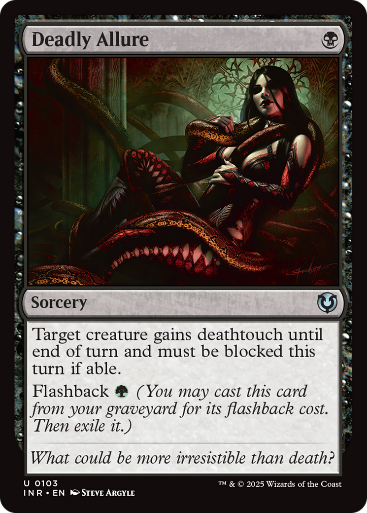 Deadly Allure (103) Foil - Innistrad Remastered