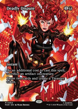 Deadly Dispute (064) Foil - Marvel Universe