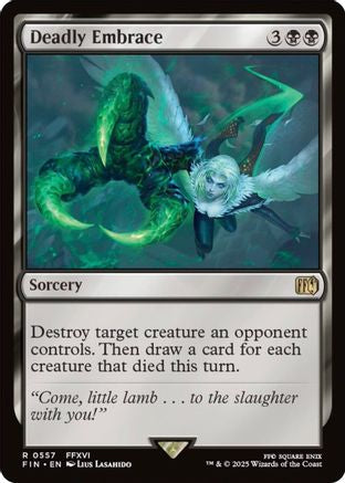 Deadly Embrace (557) Foil - FINAL FANTASY
