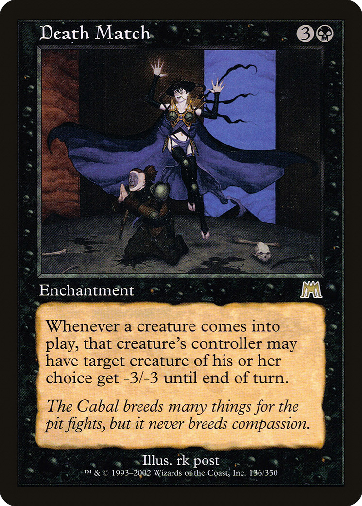 Death Match (136) Foil - Onslaught