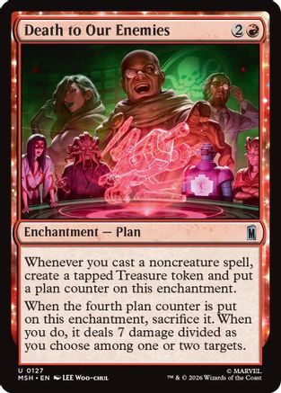 Death to Our Enemies (127) Foil - Marvel Super Heroes
