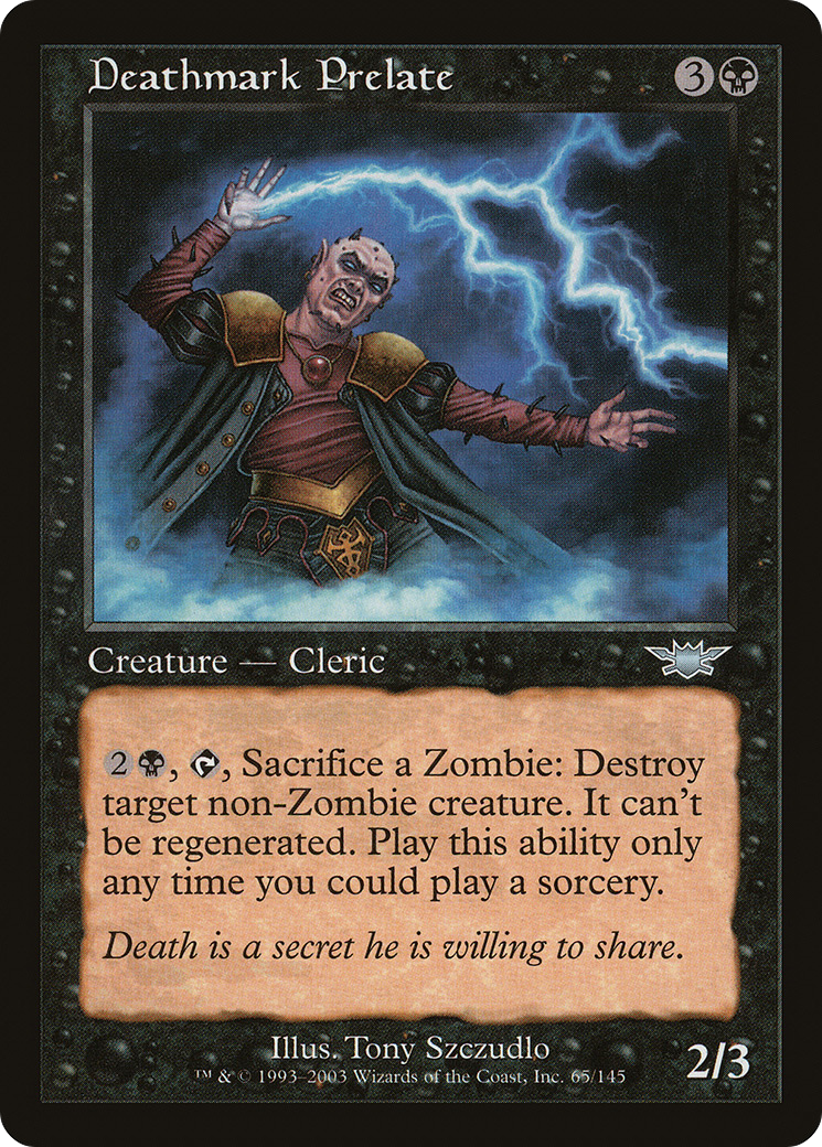 Deathmark Prelate (065) - Legions