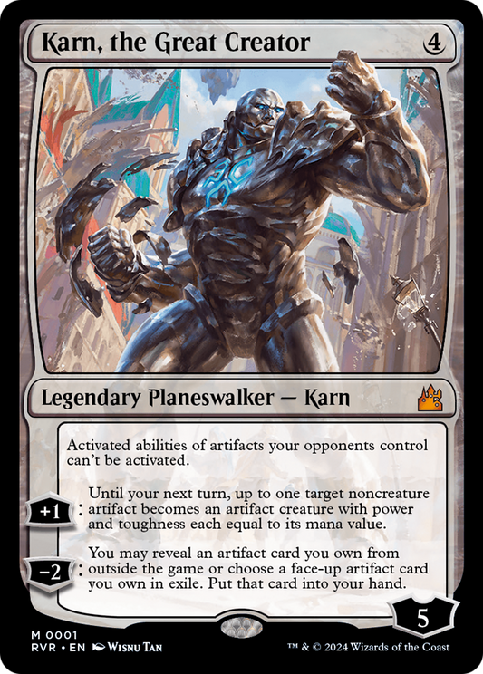 Karn, the Great Creator [Ravnica Remastered] Foil