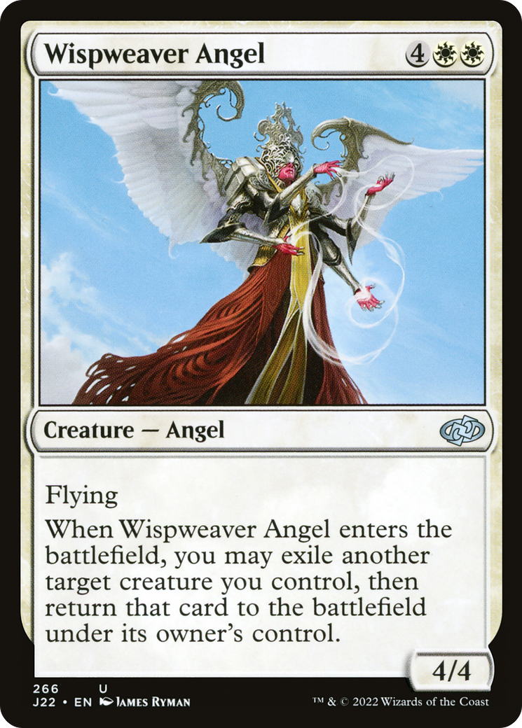 Wispweaver Angel [Jumpstart 2022] | Silver Goblin