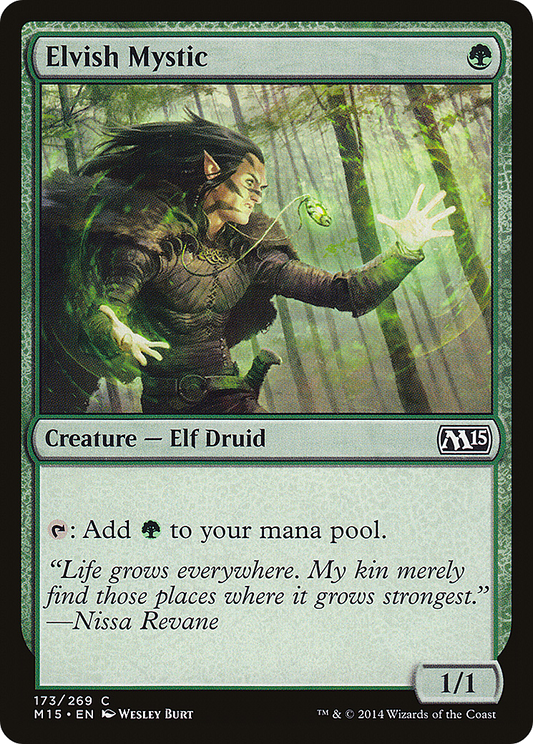 Elvish Mystic [Magic 2015] Foil