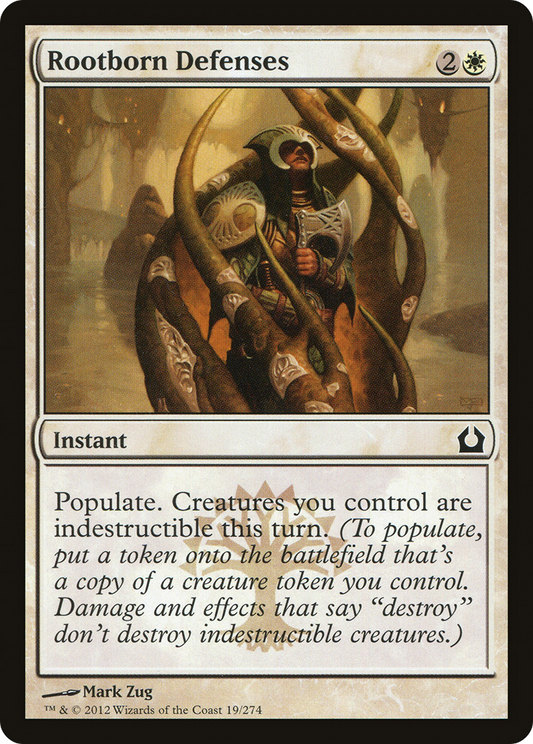 Rootborn Defenses [Return to Ravnica] Foil