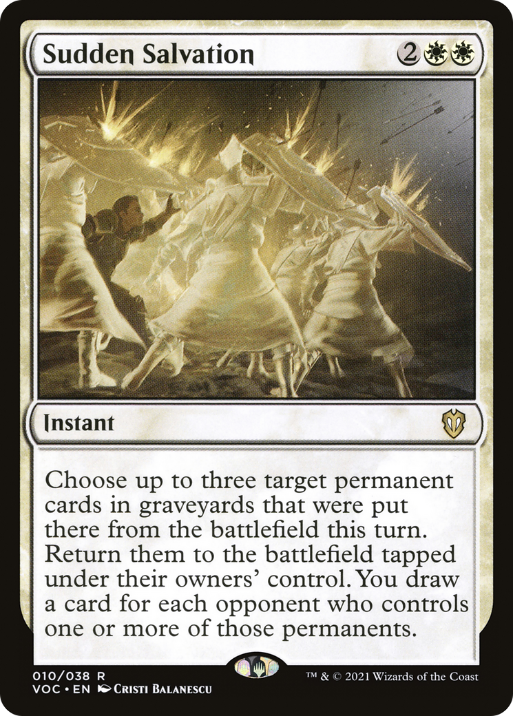 Sudden Salvation (010) - Crimson Vow Commander
