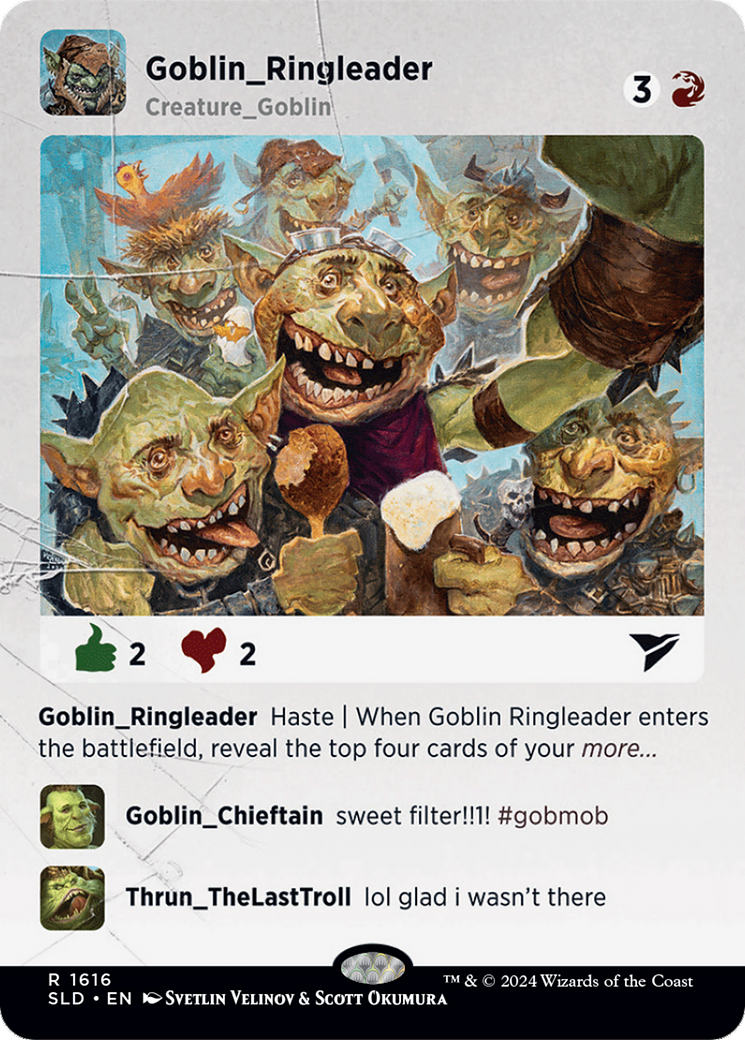 Goblin Ringleader [Secret Lair Drop Series] | Silver Goblin