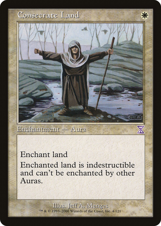 Consecrate Land [Time Spiral Timeshifted] Foil
