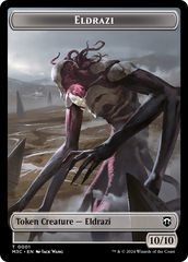 Spirit (Ripple Foil) // Eldrazi Double-Sided Token [Modern Horizons 3 Commander Tokens] | Silver Goblin