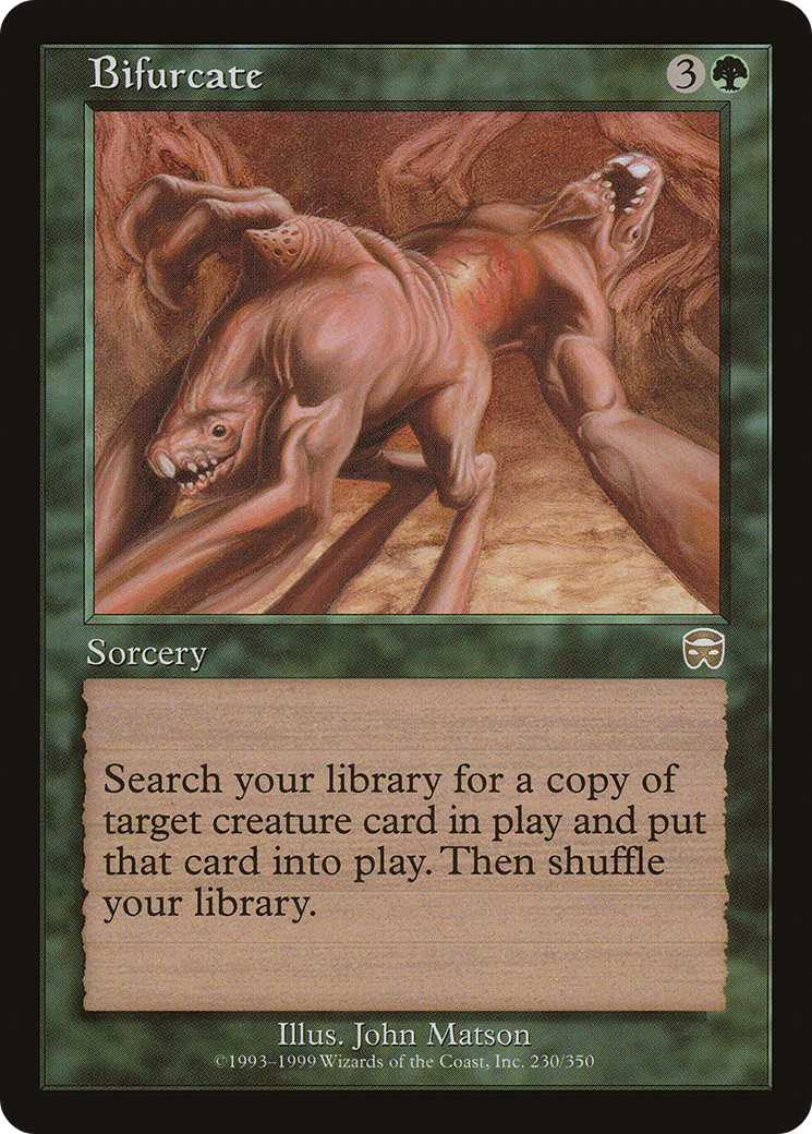 Bifurcate [Mercadian Masques] Foil