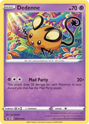 Dedenne (SWSH080) Holofoil - Black Star Promos